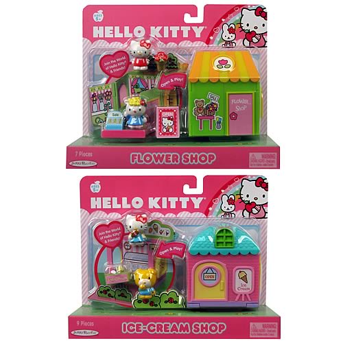 Hello Kitty World Playsets with Figures Wave 2 Set