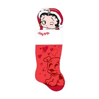 Betty Boop Molded Head Stocking