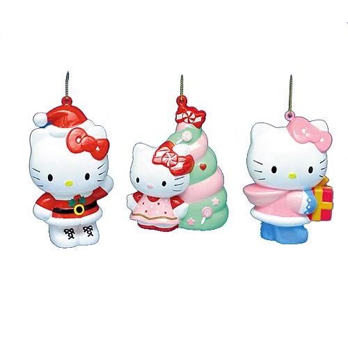 Hello Kitty Blow Mold Ornaments Wave 1