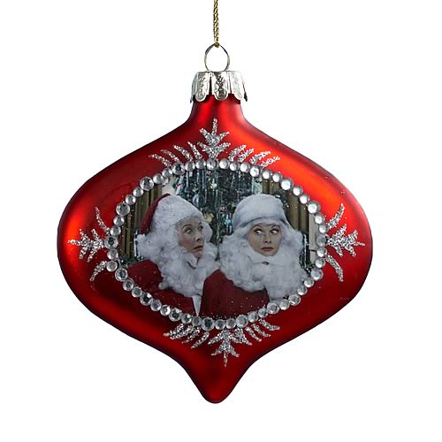 I Love Lucy 4-Inch Glass Ornament