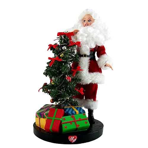 i love lucy heart logo. I Love Lucy Santa Lucy Fabric Mache Electronic Statue