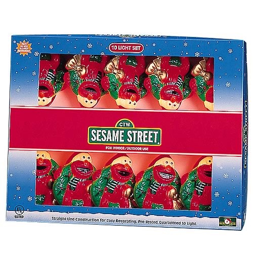 Sesame Street Elmo Party Lights Set