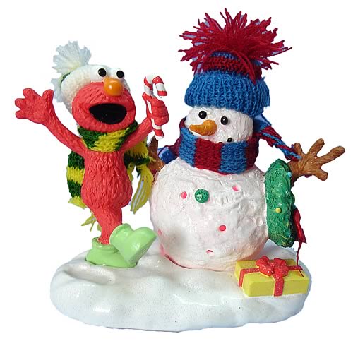 Sesame Street Elmo 4-Inch Statue with Lights