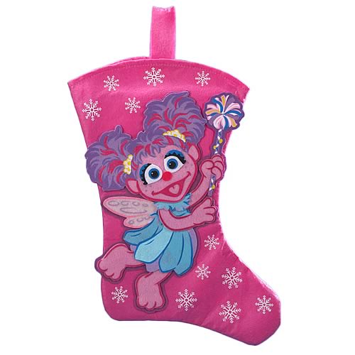 Sesame Street Abby Cadabby Full Body Felt Stocking