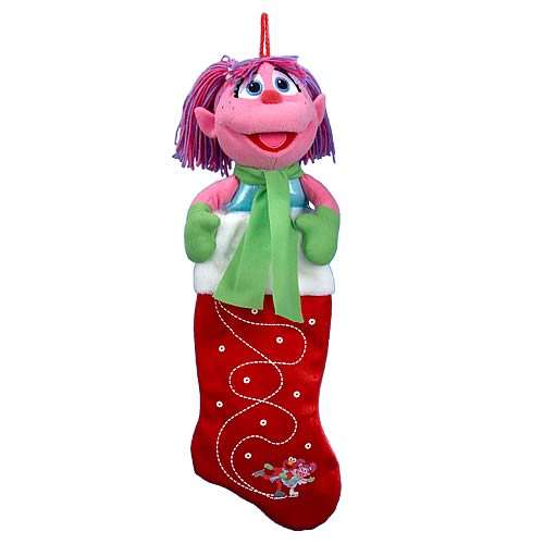 Sesame Street Abby Cadabby Plush Head Stocking