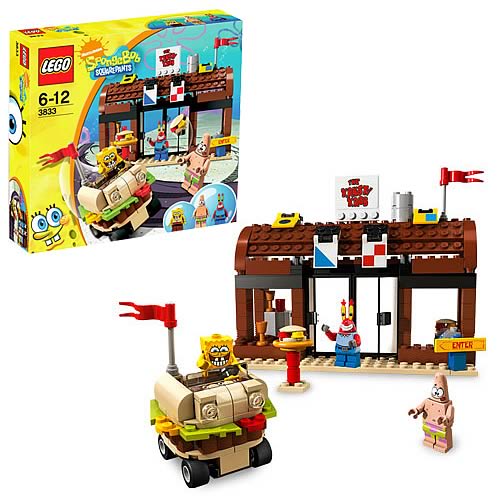 LEGO 3833 SpongeBob SquarePants Krusty Krab Adventures