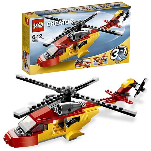 LEGO Creator 5866 Helicopter Rotor Rescue