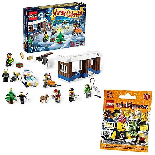 LEGO City 7553 Advent Calendar with Bonus Mini Figure