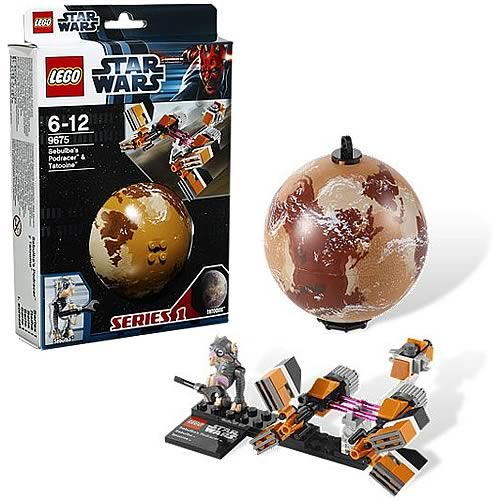 LEGO Star Wars 9675 Sebulba's Podracer & Tatooine