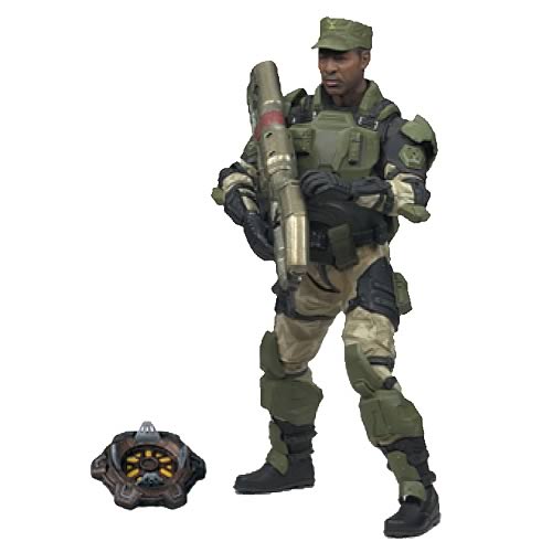 Halo Series 5 Sgt. Avery Johnson USNC Action Figure