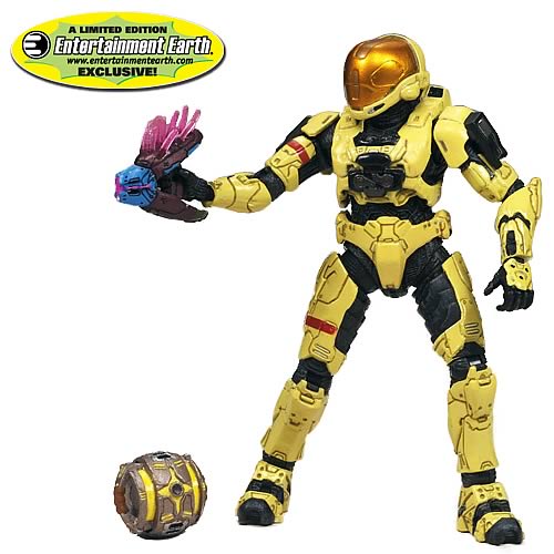 Halo 3 Pale Yellow EVA Action Figure - an EE Exclusive