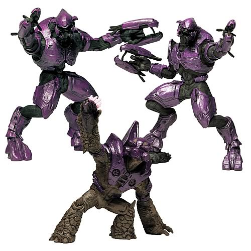 Halo Wars Heroic Collection Wave 1 Covenant Troops Figures