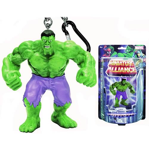 Hulk Mini Figure Key Chain
