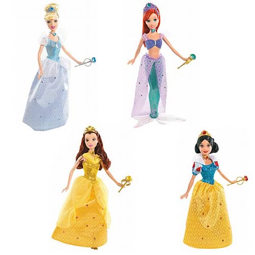 Disney Shimmer Princess Dolls Wave 1 Revision 2 Case