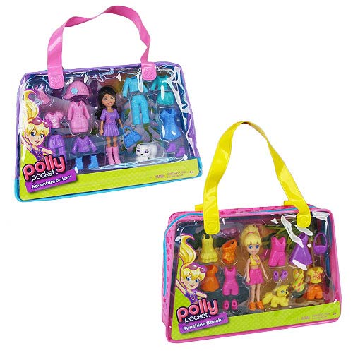 Polly Pocket Totally Trendy Pets Playset Assortment Case