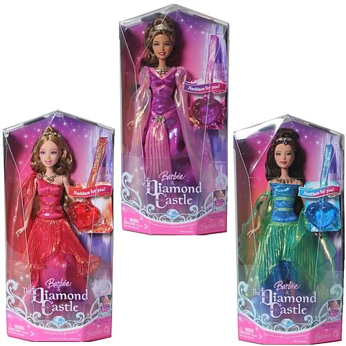 Barbie Diamond Castle Dolls Wave 1 Set