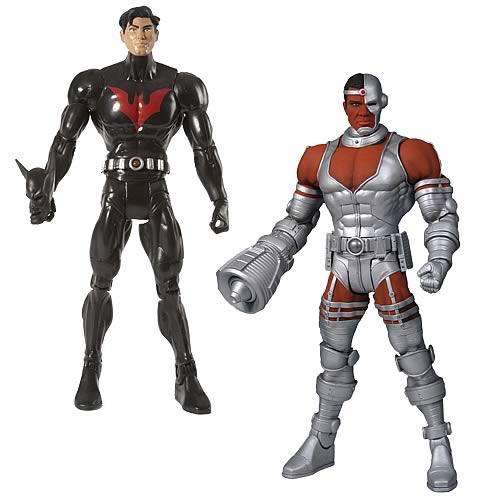 Best Seller. DC Universe Batman Beyond and Cyborg Variant Action Figures