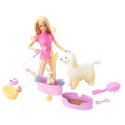 Barbie Clean Up Pup! Playset