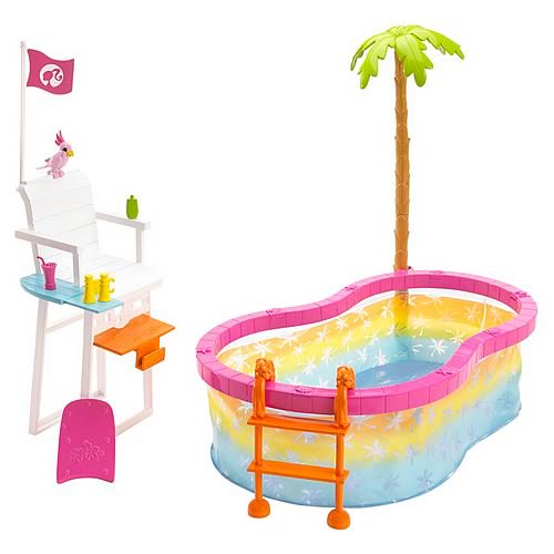 Barbie Beach Party Pool Playset