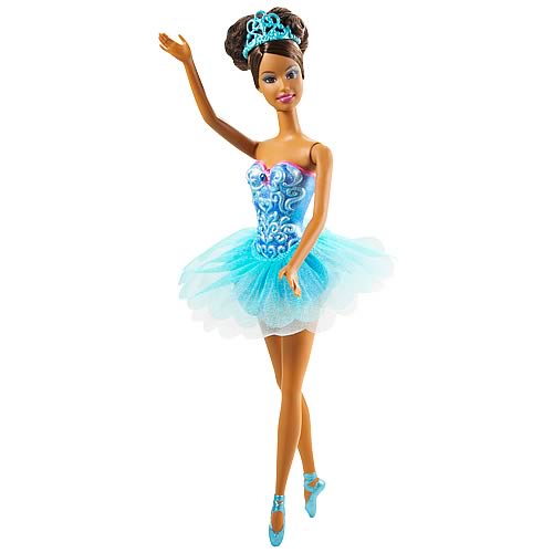 Barbie Blue Ballerina Doll (African American)