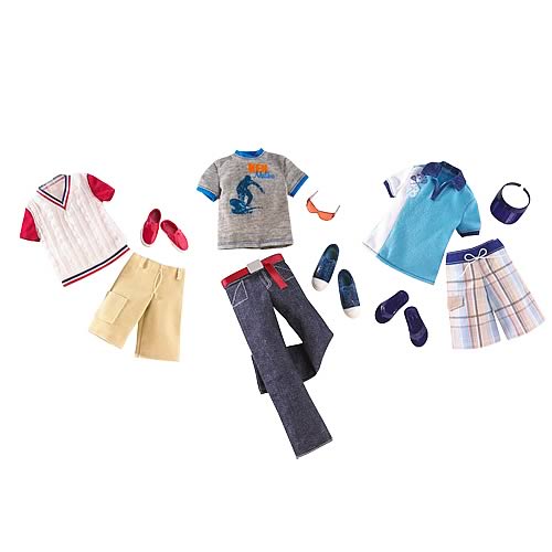Barbie Ken Fashion Doll Assortment Case