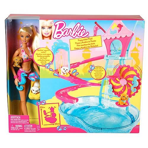 Barbie Puppy Water Park Playset