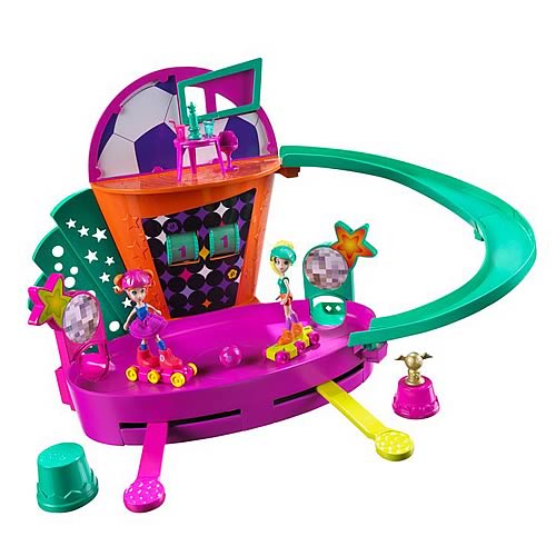 Polly Pocket Roller Skate Soccer Playset