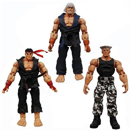 Street Fighter IV Survival Colors Series 1 Action Figures