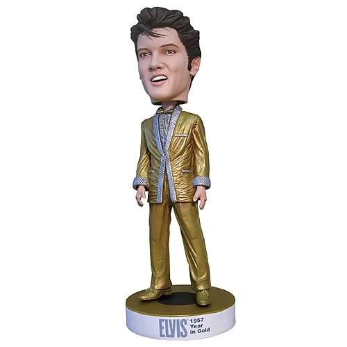Elvis Presley 1957 Year in Gold Head Knocker