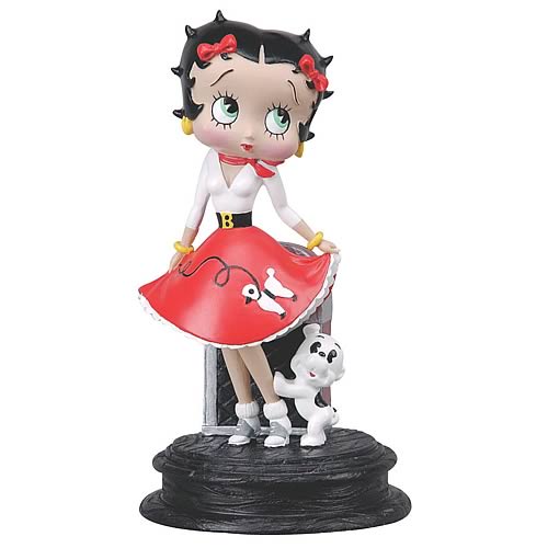 Betty Boop Sock Hop Statue
