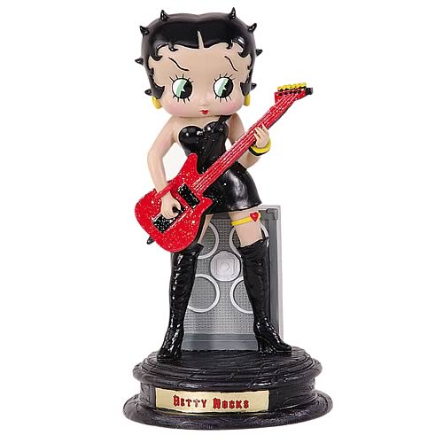 Betty Boop Rocks Statue