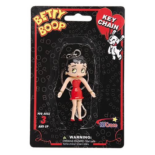 Betty Boop Bendable Key Chain