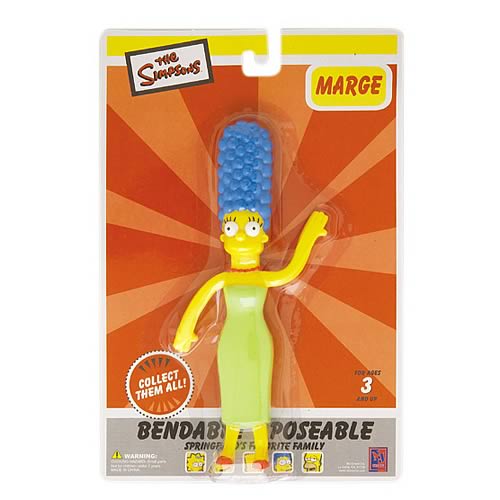 Simpsons Marge Simpson Bendable Figure