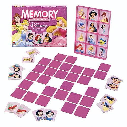 Disney Princess Edition Memory Game, Not Mint
