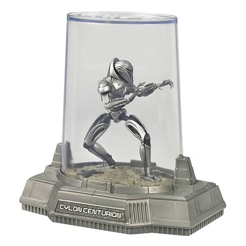 Battlestar Galactica Titanium Cylon Centurion Figure, NM