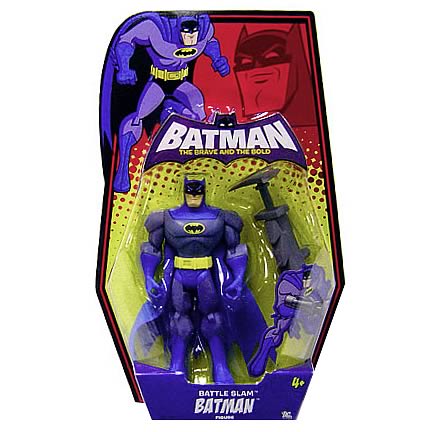 Batman Brave and Bold Battle Slam Batman Action Figure, NM