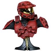 Halo Red Spartan MK VI Armor Half-Scale Bust