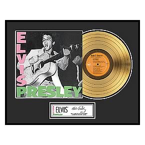 Elvis Presley Elvis Presley Framed Gold Record