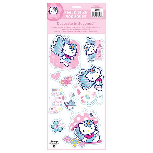 Hello Kitty Peel and Stick Single Sheet