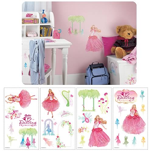Barbie Princess Peel and Stick Wall Applique