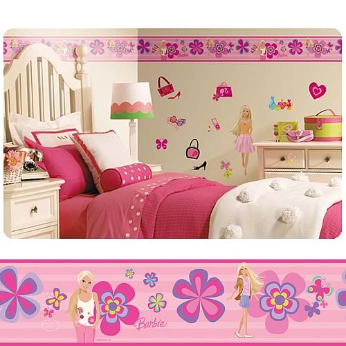 Barbie Deco Peel and Stick Border Applique