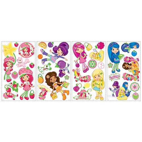 Strawberry Shortcake Peel and Stick Applique