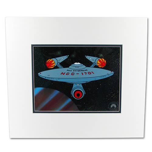 Star Trek Filmation U.S.S. Enterprise Seri-Cel