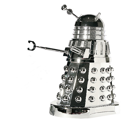 Doctor Who Movie Micro Talking Chrome Dalek
