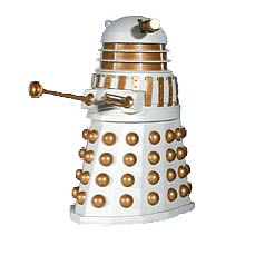 Doctor Who White and Gold Talking RC Dalek