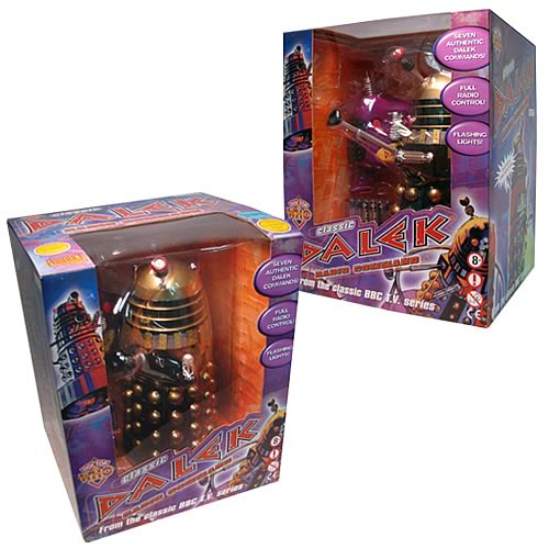 Doctor Who Black and Gold RC Dalek