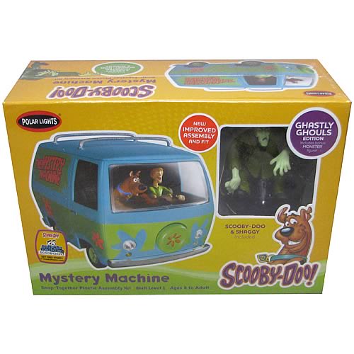 Scooby-Doo Mystery Machine with Figures Model Kit