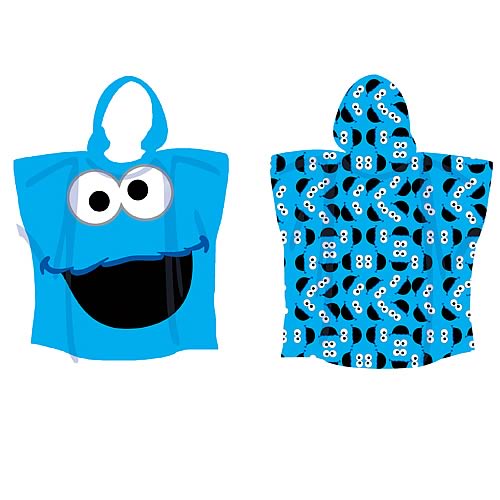Sesame Street Cookie Monster Hooded Towel