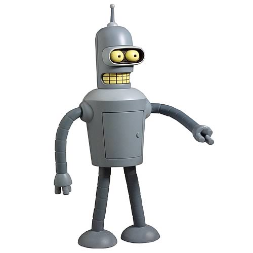 Futurama Talking Bender Action Figure
