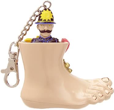 Monty Python Abuse Keychain